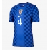 Hrvatska Josko Gvardiol #4 Gostujuci Dres SP 2026 Kratak Rukav Hrvatska Josko Gvardiol #4 Gostujuci Dres SP 2026 Kratak Rukav
