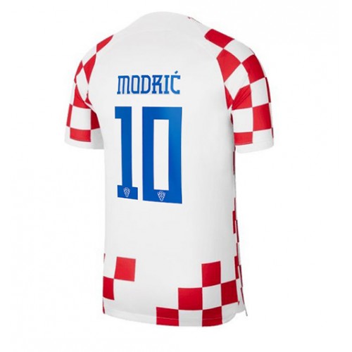 Hrvatska Luka Modric #10 Domaci Dres SP 2022 Kratak Rukav