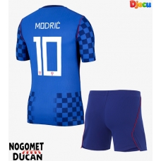 Hrvatska Luka Modric #10 Gostujuci Dres za djecu SP 2026 Kratak Rukav (+ Kratke hlače)