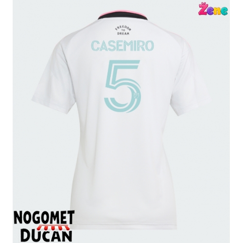 Inter Miami Casemiro #5 Rezervni Dres Ženska 2026-27 Kratak Rukav Inter Miami Casemiro #5 Rezervni Dres Ženska 2026-27 Kratak Rukav