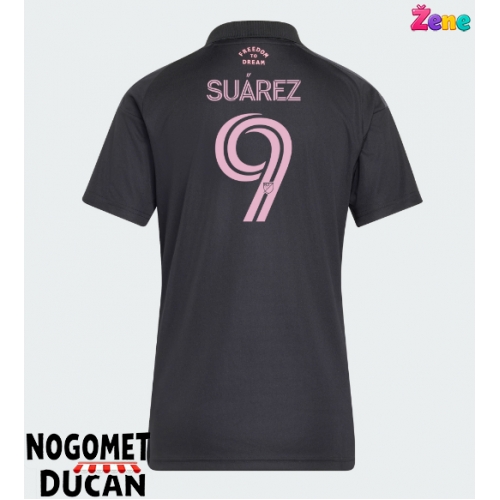 Inter Miami Luis Suarez #9 Gostujuci Dres Ženska 2026-27 Kratak Rukav Inter Miami Luis Suarez #9 Gostujuci Dres Ženska 2026-27 Kratak Rukav