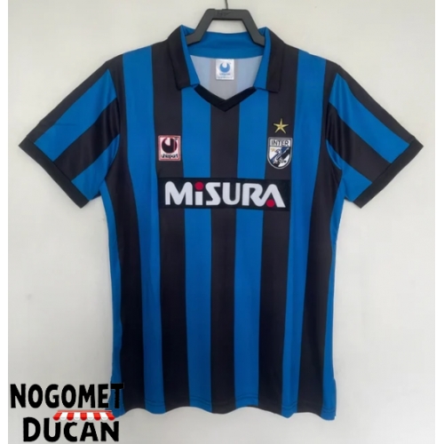 Inter Milan 1988-1990 Retro Domaci Dres Kratak Rukav Inter Milan 1988-1990 Retro Domaci Dres Kratak Rukav