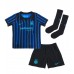 Inter Milan Alessandro Bastoni #95 Domaci Dres za djecu 2025-26 Kratak Rukav (+ Kratke hlače)