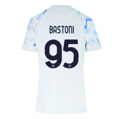 Inter Milan Alessandro Bastoni #95 Gostujuci Dres Ženska 2025-26 Kratak Rukav Inter Milan Alessandro Bastoni #95 Gostujuci Dres Ženska 2025-26 Kratak Rukav