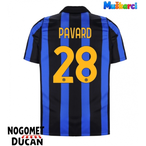 Inter Milan Benjamin Pavard #28 Domaci Dres 2026-27 Kratak Rukav Inter Milan Benjamin Pavard #28 Domaci Dres 2026-27 Kratak Rukav