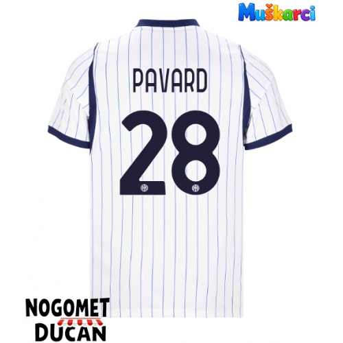 Inter Milan Benjamin Pavard #28 Gostujuci Dres 2026-27 Kratak Rukav Inter Milan Benjamin Pavard #28 Gostujuci Dres 2026-27 Kratak Rukav