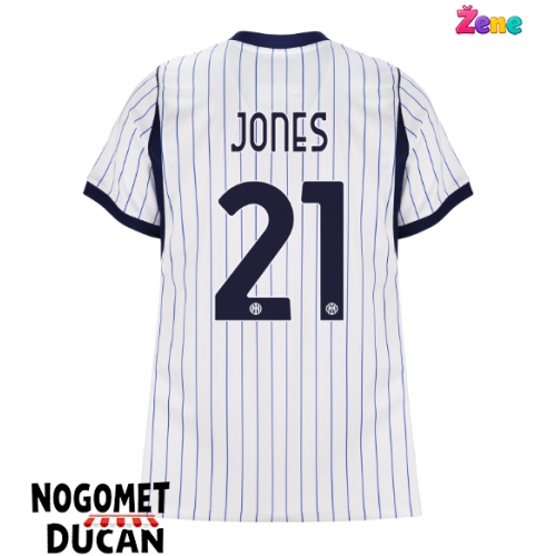 Inter Milan Curtis Jones #21 Gostujuci Dres Ženska 2026-27 Kratak Rukav Inter Milan Curtis Jones #21 Gostujuci Dres Ženska 2026-27 Kratak Rukav