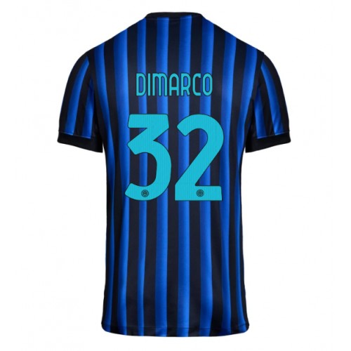 Inter Milan Federico Dimarco #32 Domaci Dres 2025-26 Kratak Rukav Inter Milan Federico Dimarco #32 Domaci Dres 2025-26 Kratak Rukav