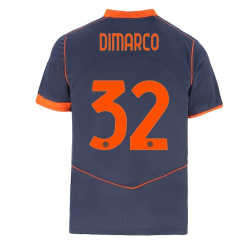 Inter Milan Federico Dimarco #32 Rezervni Dres 2025-26 Kratak Rukav Inter Milan Federico Dimarco #32 Rezervni Dres 2025-26 Kratak Rukav