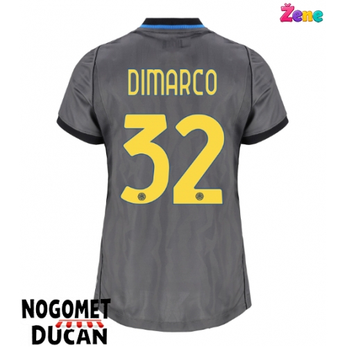 Inter Milan Federico Dimarco #32 Rezervni Dres Ženska 2026-27 Kratak Rukav Inter Milan Federico Dimarco #32 Rezervni Dres Ženska 2026-27 Kratak Rukav