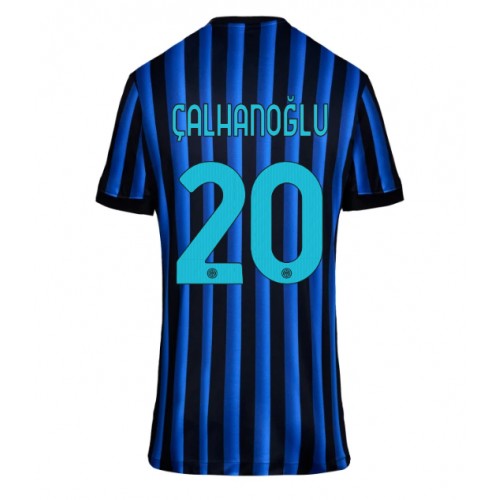 Inter Milan Hakan Calhanoglu #20 Domaci Dres Ženska 2025-26 Kratak Rukav Inter Milan Hakan Calhanoglu #20 Domaci Dres Ženska 2025-26 Kratak Rukav