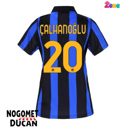 Inter Milan Hakan Calhanoglu #20 Domaci Dres Ženska 2026-27 Kratak Rukav Inter Milan Hakan Calhanoglu #20 Domaci Dres Ženska 2026-27 Kratak Rukav