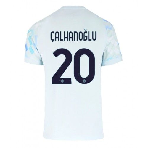Inter Milan Hakan Calhanoglu #20 Gostujuci Dres 2025-26 Kratak Rukav Inter Milan Hakan Calhanoglu #20 Gostujuci Dres 2025-26 Kratak Rukav