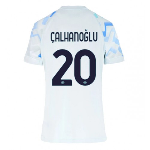 Inter Milan Hakan Calhanoglu #20 Gostujuci Dres Ženska 2025-26 Kratak Rukav Inter Milan Hakan Calhanoglu #20 Gostujuci Dres Ženska 2025-26 Kratak Rukav