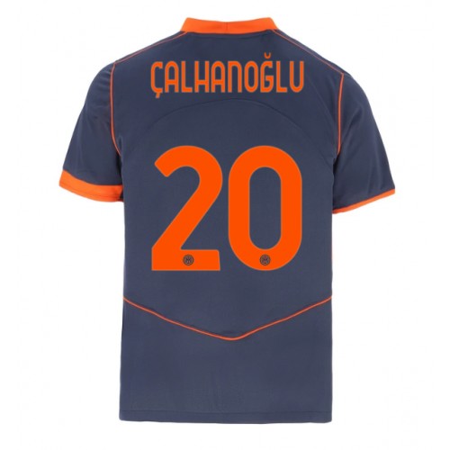 Inter Milan Hakan Calhanoglu #20 Rezervni Dres 2025-26 Kratak Rukav Inter Milan Hakan Calhanoglu #20 Rezervni Dres 2025-26 Kratak Rukav