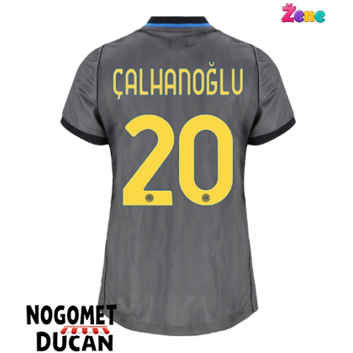 Inter Milan Hakan Calhanoglu #20 Rezervni Dres Ženska 2026-27 Kratak Rukav Inter Milan Hakan Calhanoglu #20 Rezervni Dres Ženska 2026-27 Kratak Rukav