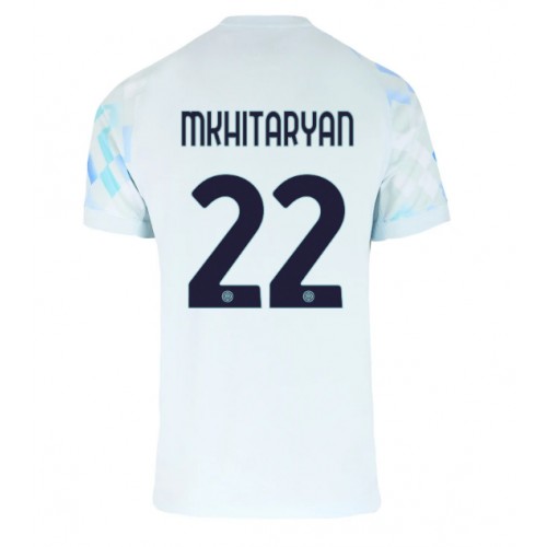 Inter Milan Henrikh Mkhitaryan #22 Gostujuci Dres 2025-26 Kratak Rukav Inter Milan Henrikh Mkhitaryan #22 Gostujuci Dres 2025-26 Kratak Rukav