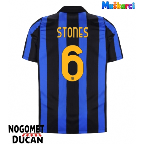 Inter Milan John Stones #6 Domaci Dres 2026-27 Kratak Rukav Inter Milan John Stones #6 Domaci Dres 2026-27 Kratak Rukav