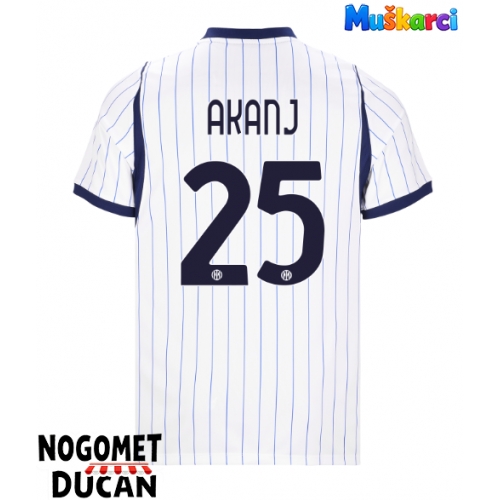 Inter Milan Manuel Akanji #25 Gostujuci Dres 2026-27 Kratak Rukav Inter Milan Manuel Akanji #25 Gostujuci Dres 2026-27 Kratak Rukav