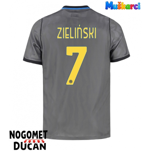 Inter Milan Piotr Zielinski #7 Rezervni Dres 2026-27 Kratak Rukav Inter Milan Piotr Zielinski #7 Rezervni Dres 2026-27 Kratak Rukav