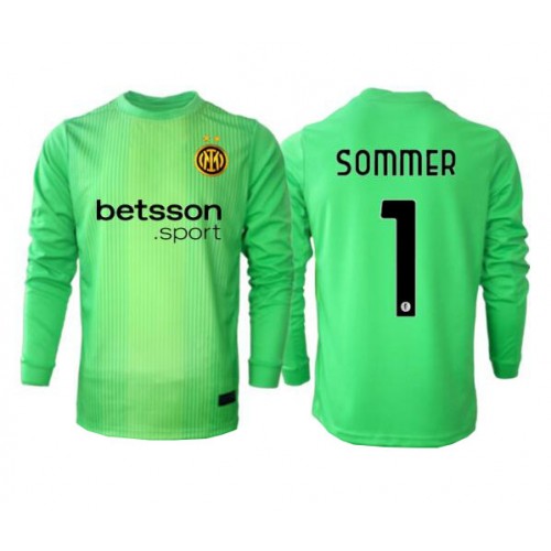 Inter Milan Yann Sommer #1 Golman Rezervni Dres 2025-26 Dugi Rukav Inter Milan Yann Sommer #1 Golman Rezervni Dres 2025-26 Dugi Rukav