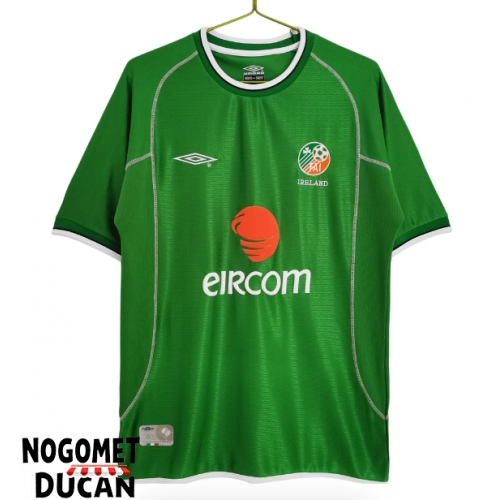 Irska 2002 Retro Domaci Dres Kratak Rukav Irska 2002 Retro Domaci Dres Kratak Rukav