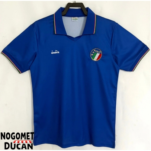Italija 1990 Retro Domaci Dres Kratak Rukav Italija 1990 Retro Domaci Dres Kratak Rukav