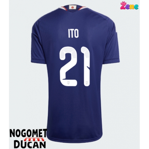 Japan Hiroki Ito #21 Domaci Dres Ženska SP 2026 Kratak Rukav Japan Hiroki Ito #21 Domaci Dres Ženska SP 2026 Kratak Rukav