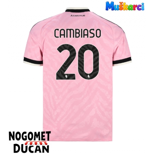 Juventus Andrea Cambiaso #20 Gostujuci Dres 2026-27 Kratak Rukav Juventus Andrea Cambiaso #20 Gostujuci Dres 2026-27 Kratak Rukav