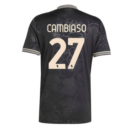 Juventus Andrea Cambiaso #27 Rezervni Dres 2025-26 Kratak Rukav Juventus Andrea Cambiaso #27 Rezervni Dres 2025-26 Kratak Rukav