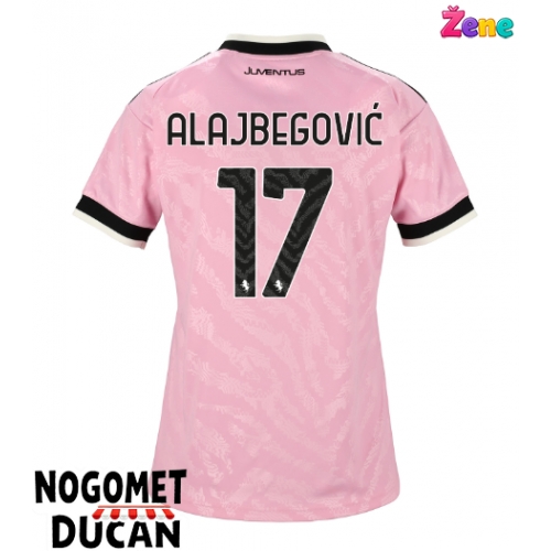 Juventus Kerim Alajbegovic #17 Gostujuci Dres Ženska 2026-27 Kratak Rukav Juventus Kerim Alajbegovic #17 Gostujuci Dres Ženska 2026-27 Kratak Rukav