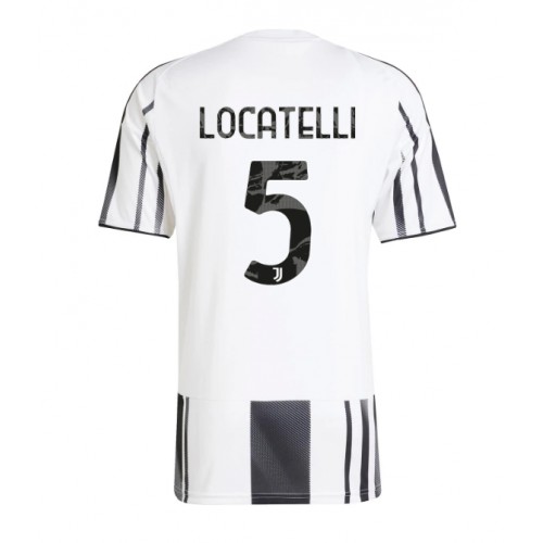 Juventus Manuel Locatelli #5 Domaci Dres 2025-26 Kratak Rukav Juventus Manuel Locatelli #5 Domaci Dres 2025-26 Kratak Rukav