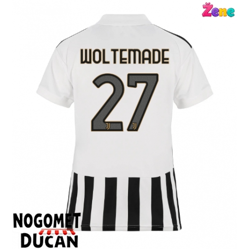 Juventus Nick Woltemade #27 Domaci Dres Ženska 2026-27 Kratak Rukav Juventus Nick Woltemade #27 Domaci Dres Ženska 2026-27 Kratak Rukav