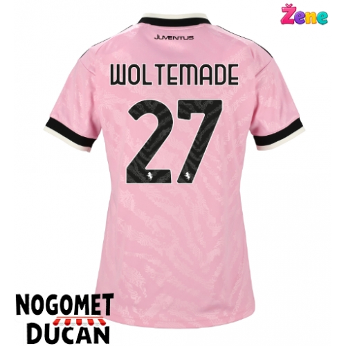 Juventus Nick Woltemade #27 Gostujuci Dres Ženska 2026-27 Kratak Rukav Juventus Nick Woltemade #27 Gostujuci Dres Ženska 2026-27 Kratak Rukav