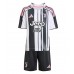 Juventus Pierre Kalulu #15 Domaci Dres za djecu 2025-26 Kratak Rukav (+ Kratke hlače)