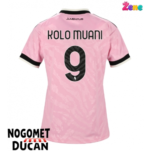 Juventus Randal Kolo Muani #9 Gostujuci Dres Ženska 2026-27 Kratak Rukav Juventus Randal Kolo Muani #9 Gostujuci Dres Ženska 2026-27 Kratak Rukav