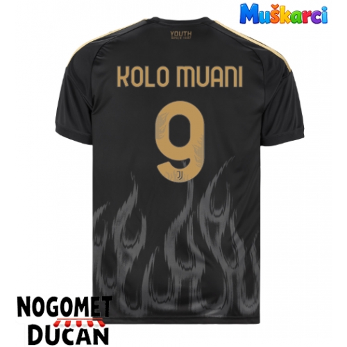 Juventus Randal Kolo Muani #9 Rezervni Dres 2026-27 Kratak Rukav Juventus Randal Kolo Muani #9 Rezervni Dres 2026-27 Kratak Rukav
