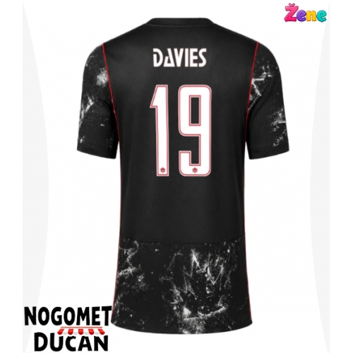 Kanada Alphonso Davies #19 Gostujuci Dres Ženska SP 2026 Kratak Rukav Kanada Alphonso Davies #19 Gostujuci Dres Ženska SP 2026 Kratak Rukav