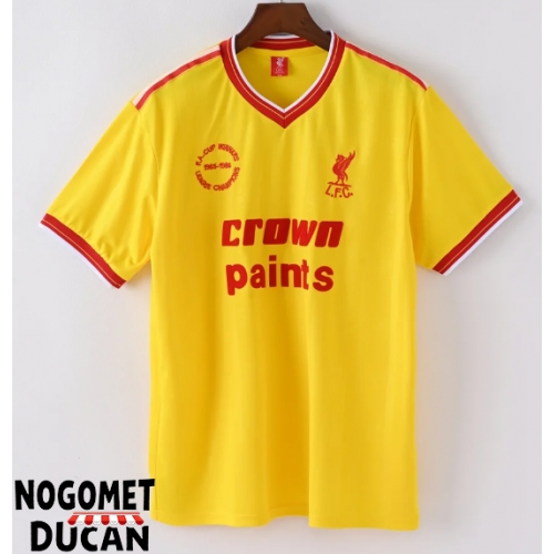 Liverpool 1985-1986 Retro Rezervni Dres Kratak Rukav Liverpool 1985-1986 Retro Rezervni Dres Kratak Rukav