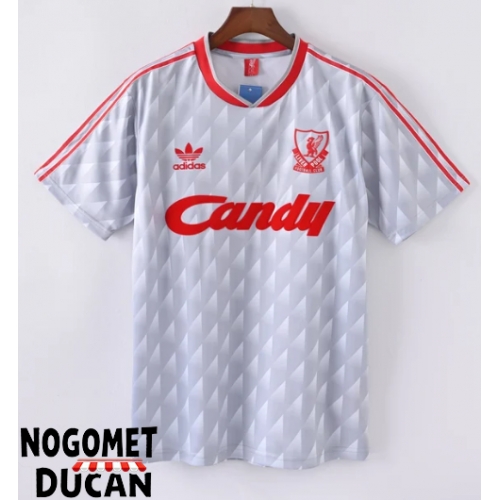 Liverpool 1989-1991 Retro Gostujuci Dres Kratak Rukav Liverpool 1989-1991 Retro Gostujuci Dres Kratak Rukav