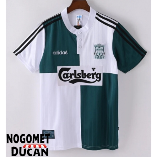 Liverpool 1995-1996 Retro Gostujuci Dres Kratak Rukav Liverpool 1995-1996 Retro Gostujuci Dres Kratak Rukav