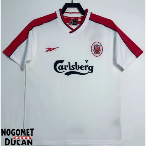 Liverpool 1998-1999 Retro Gostujuci Dres Kratak Rukav Liverpool 1998-1999 Retro Gostujuci Dres Kratak Rukav