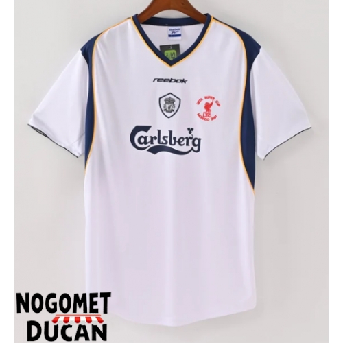Liverpool 2001-2002 Retro Gostujuci Dres Kratak Rukav Liverpool 2001-2002 Retro Gostujuci Dres Kratak Rukav