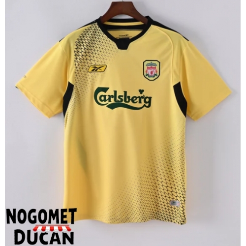 Liverpool 2004-2005 Retro Gostujuci Dres Kratak Rukav Liverpool 2004-2005 Retro Gostujuci Dres Kratak Rukav