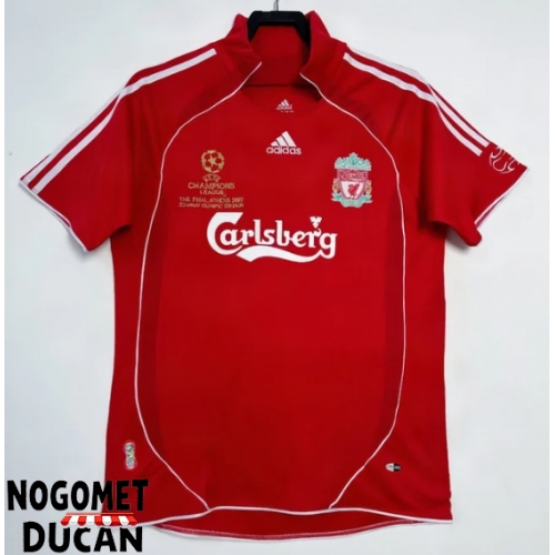 Liverpool 2006-2008 Champions League Retro Domaci Dres Kratak Rukav Liverpool 2006-2008 Champions League Retro Domaci Dres Kratak Rukav