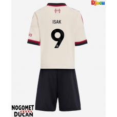 Liverpool Alexander Isak #9 Gostujuci Dres za djecu 2025-26 Kratak Rukav (+ Kratke hlače)