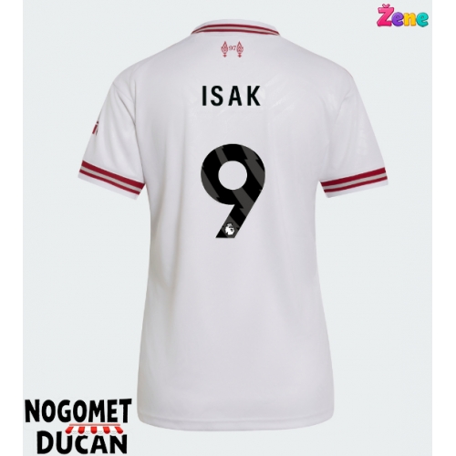 Liverpool Alexander Isak #9 Gostujuci Dres Ženska 2026-27 Kratak Rukav Liverpool Alexander Isak #9 Gostujuci Dres Ženska 2026-27 Kratak Rukav