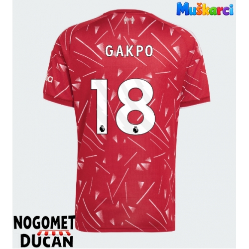 Liverpool Cody Gakpo #18 Domaci Dres 2026-27 Kratak Rukav Liverpool Cody Gakpo #18 Domaci Dres 2026-27 Kratak Rukav