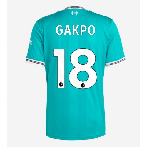 Liverpool Cody Gakpo #18 Rezervni Dres 2025-26 Kratak Rukav Liverpool Cody Gakpo #18 Rezervni Dres 2025-26 Kratak Rukav