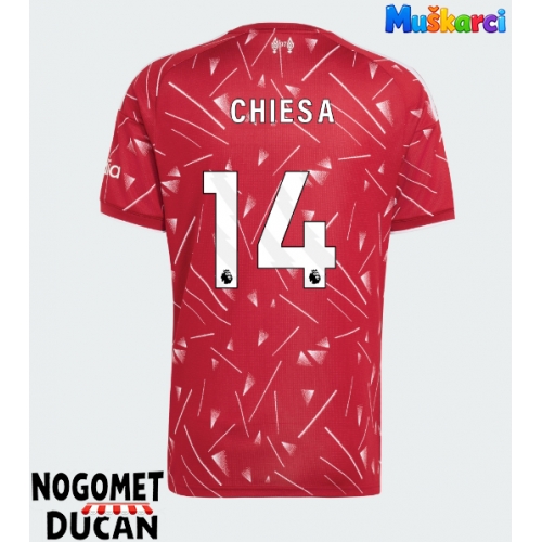 Liverpool Federico Chiesa #14 Domaci Dres 2026-27 Kratak Rukav Liverpool Federico Chiesa #14 Domaci Dres 2026-27 Kratak Rukav